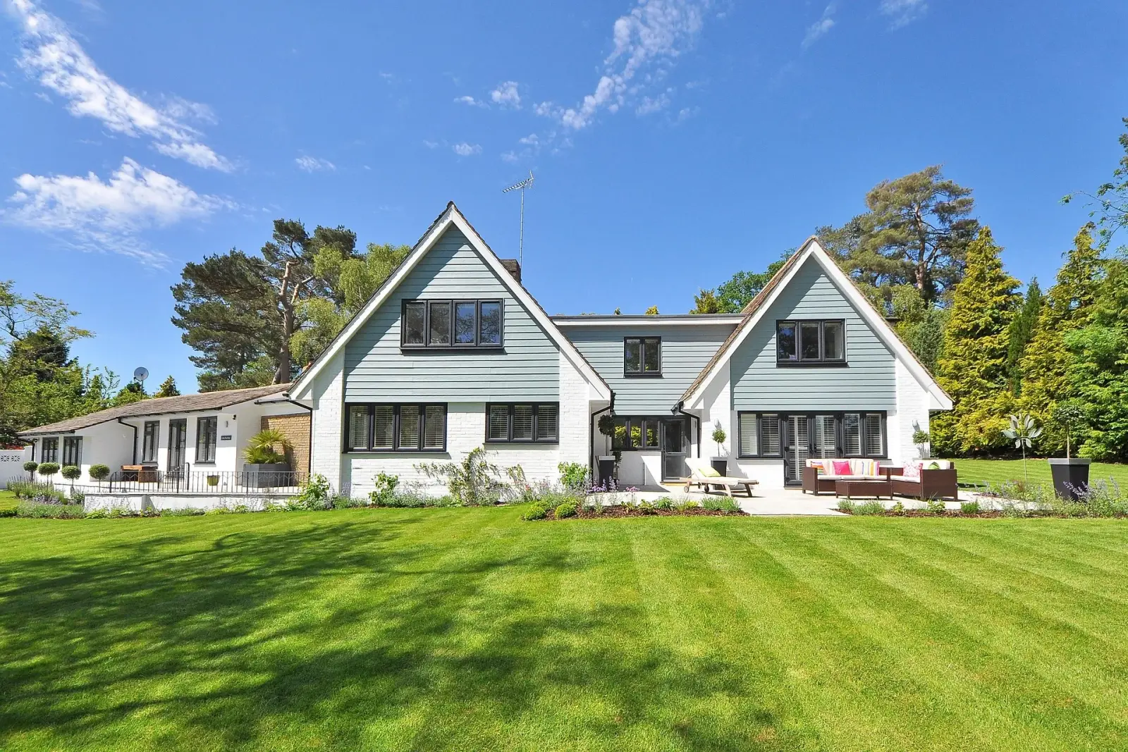 A New England property maintained by Cypress Landscape